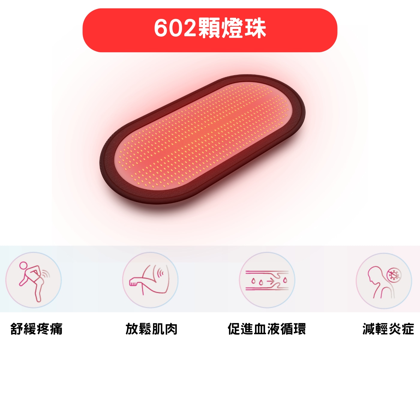 Meds Support Wireless red light therapy patch